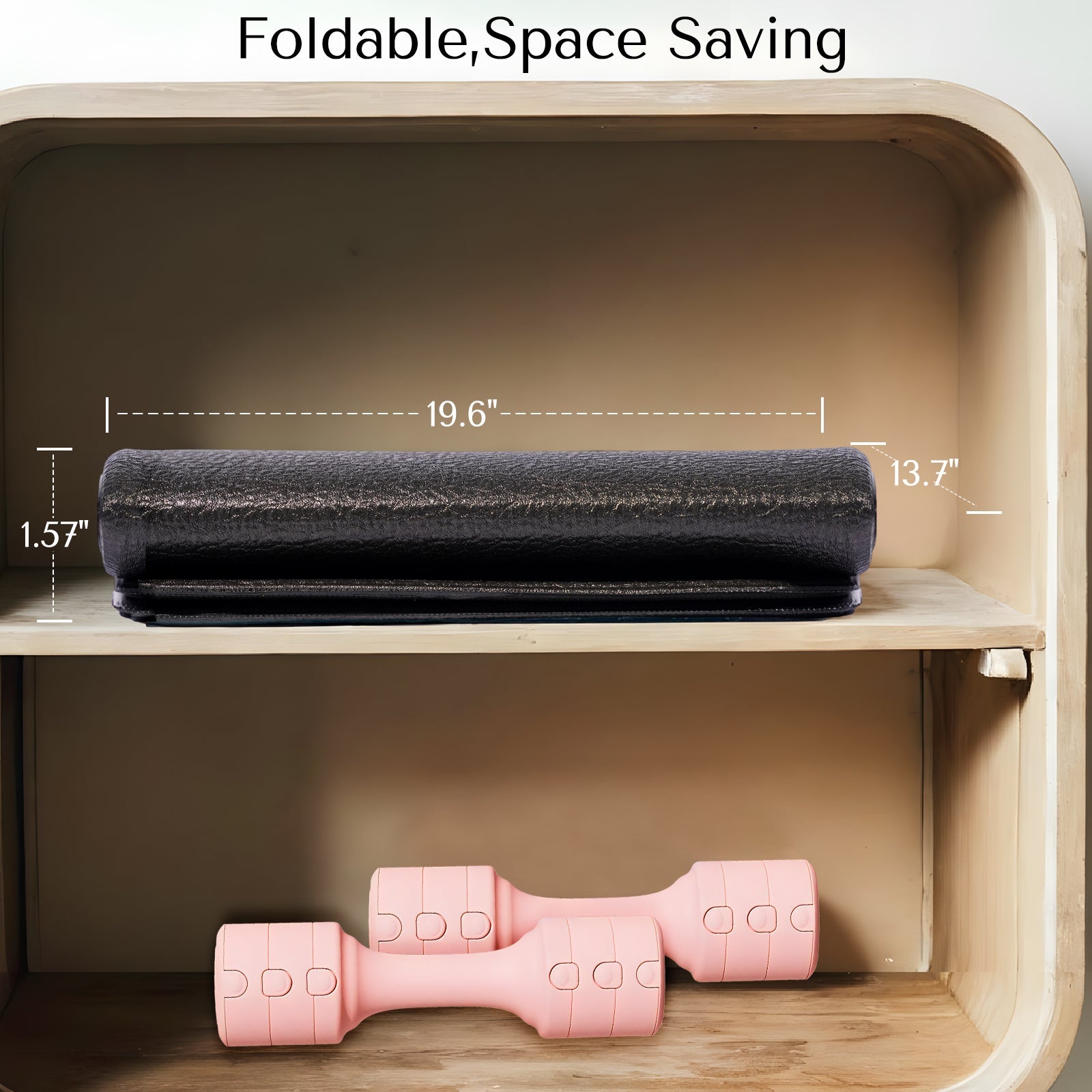 DeerRun® Foldable Treadmill Mat - Water, Slip & Noise Reduction