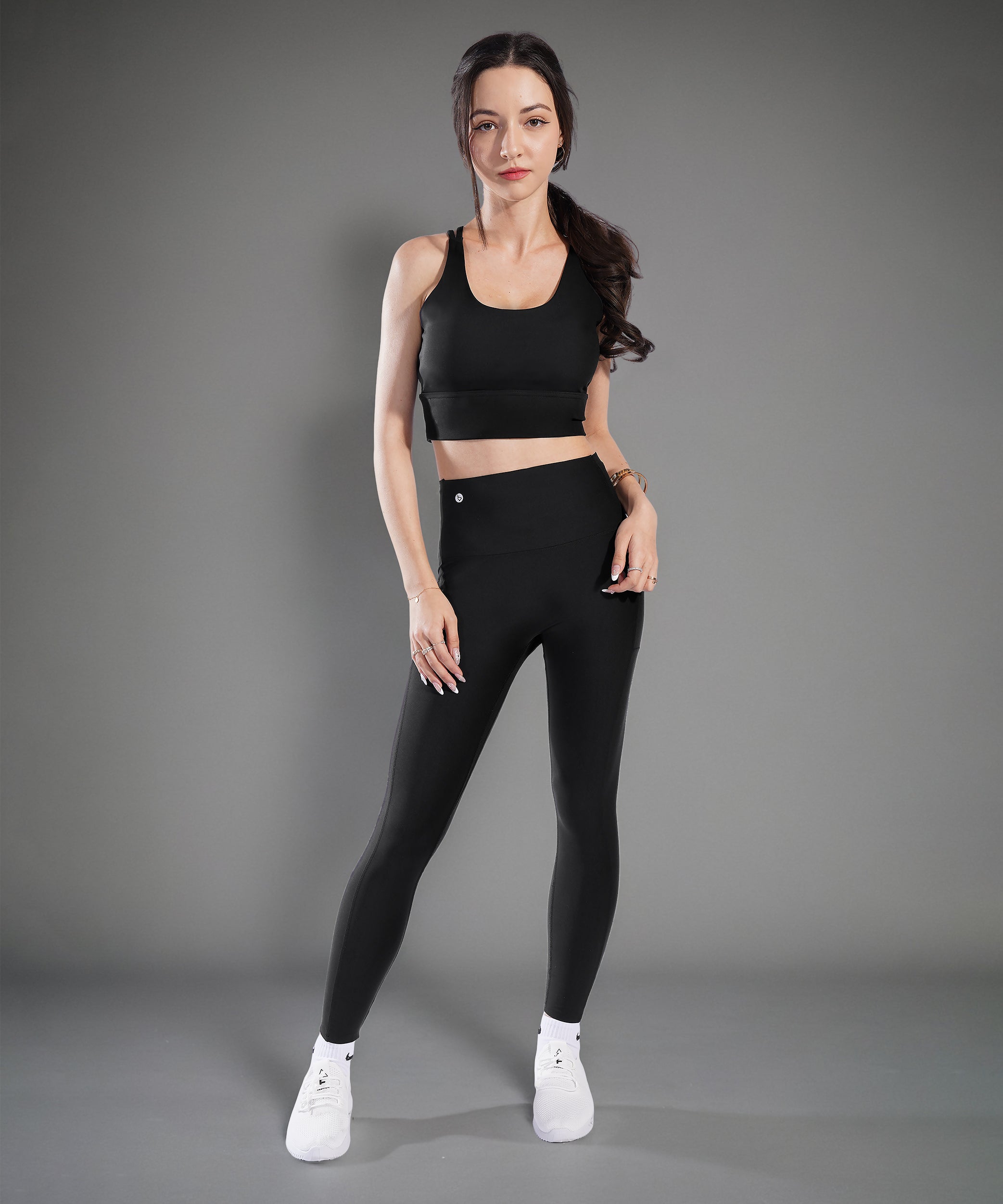 DeerRun® Cross-Back Sports Bra, Medium Support - Ship as Bundle Only