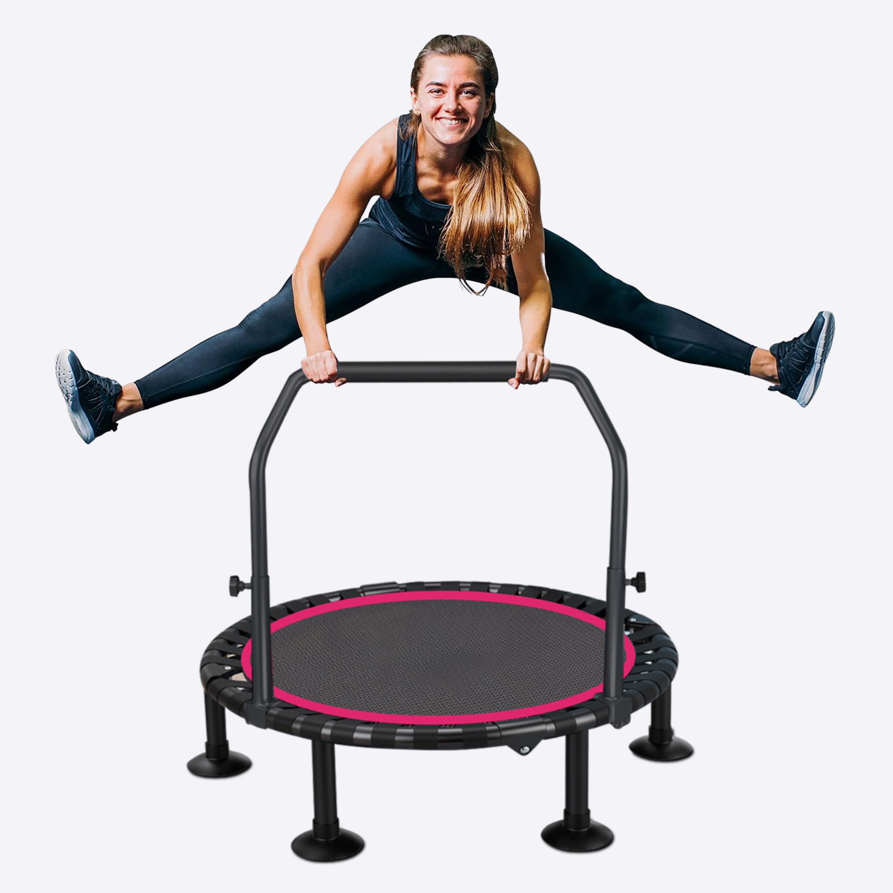 DeerRun® 40" Foldable Mini Trampoline Max Load 330lbs