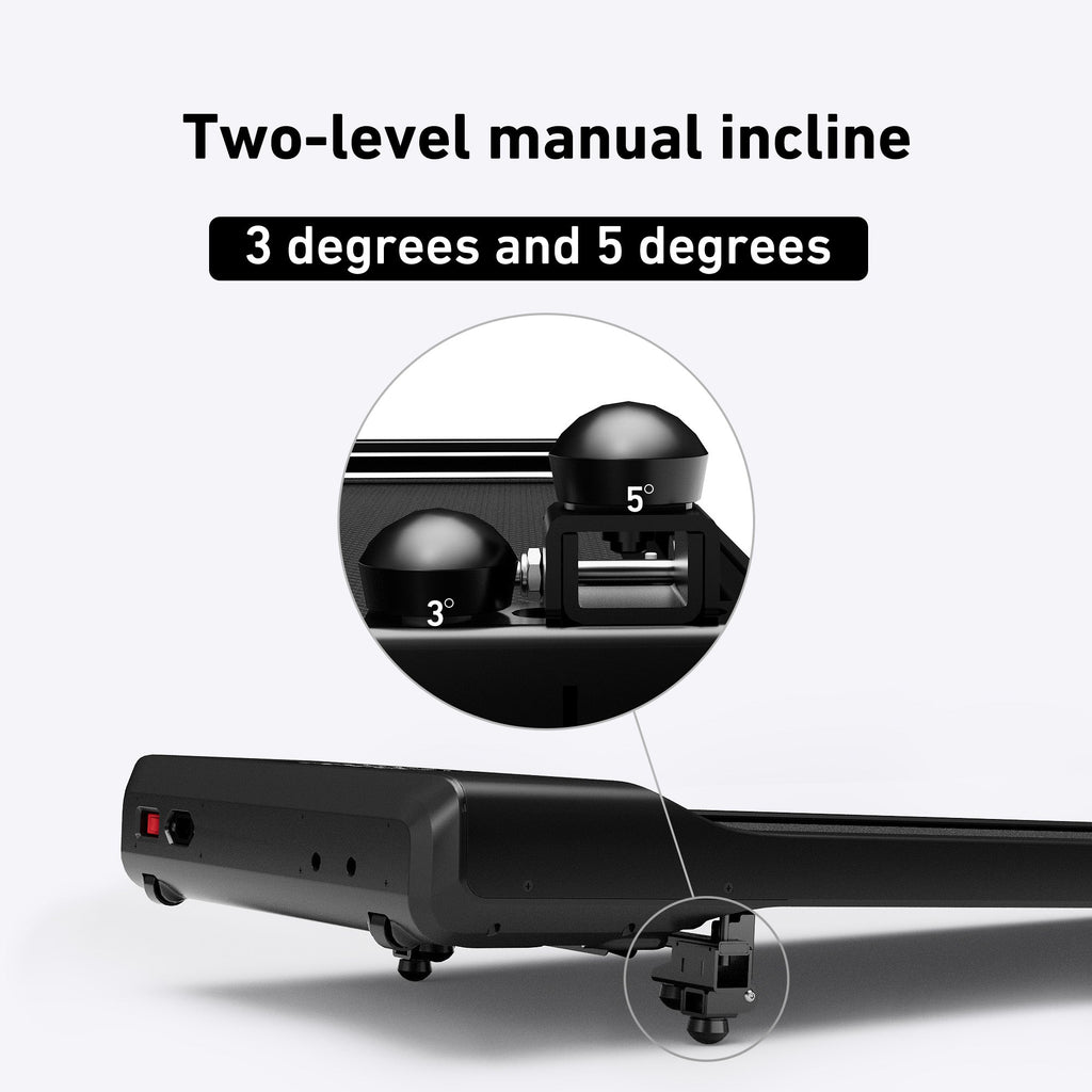 DeerRun® Detachable Incline Bracket for Q1 Series Treadmills, Up to 5 Degrees