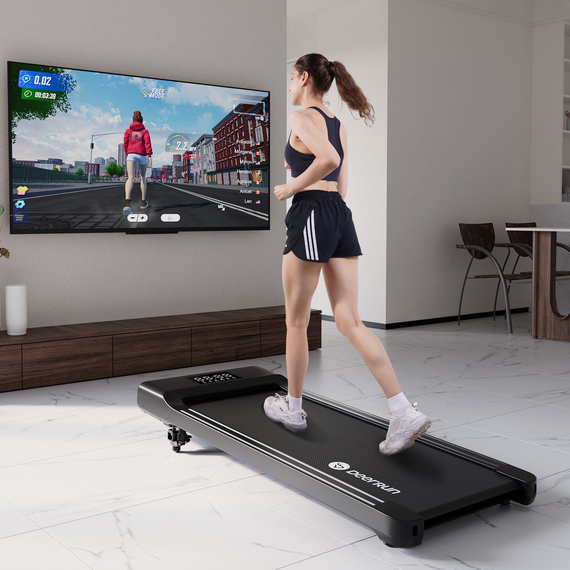 DeerRun® Detachable Incline Bracket for Q1 Series Treadmills, Up to 5 Degrees