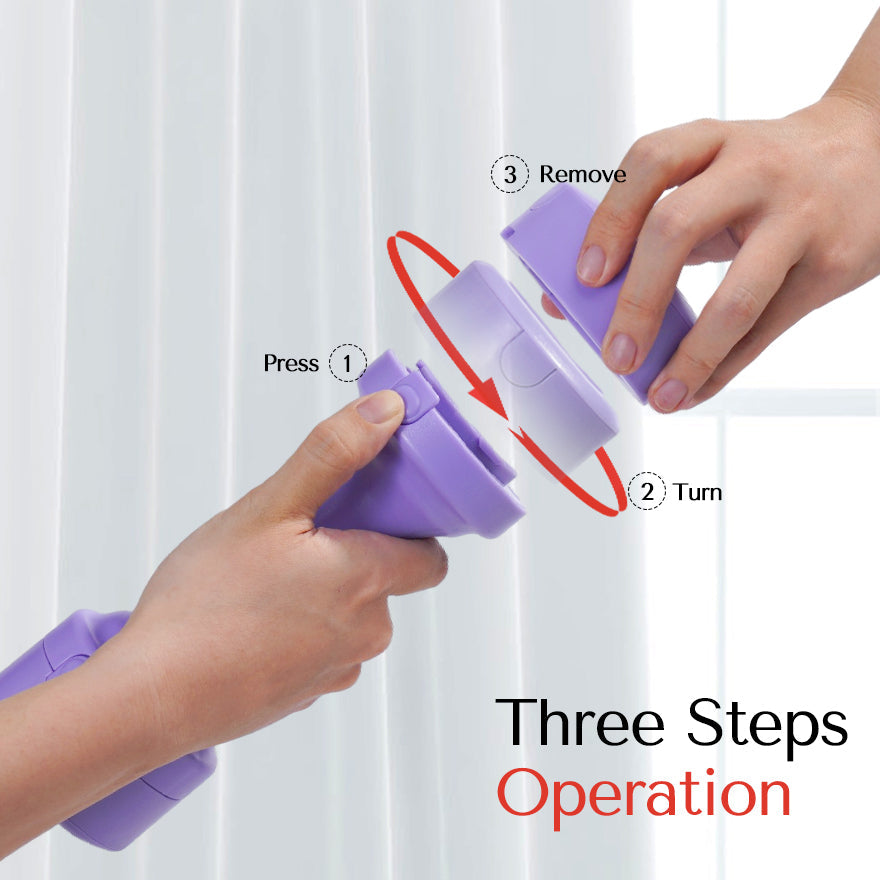 DeerRun® Dumbbell - Each 3.3lbs to 5.5lbs for Women at Home