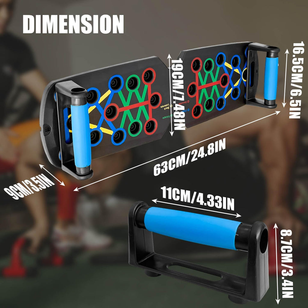 DeerRun® Multi-function Push Up board with automatic counting for Strength Training Portable Home Gym Workout Equipment