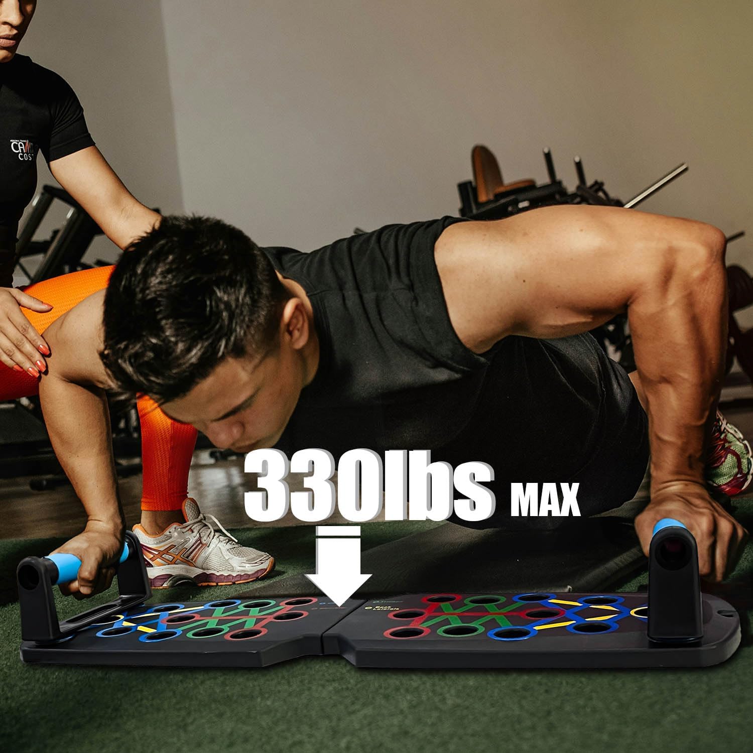 DeerRun® Multi-function Push Up board with automatic counting for Strength Training Portable Home Gym Workout Equipment