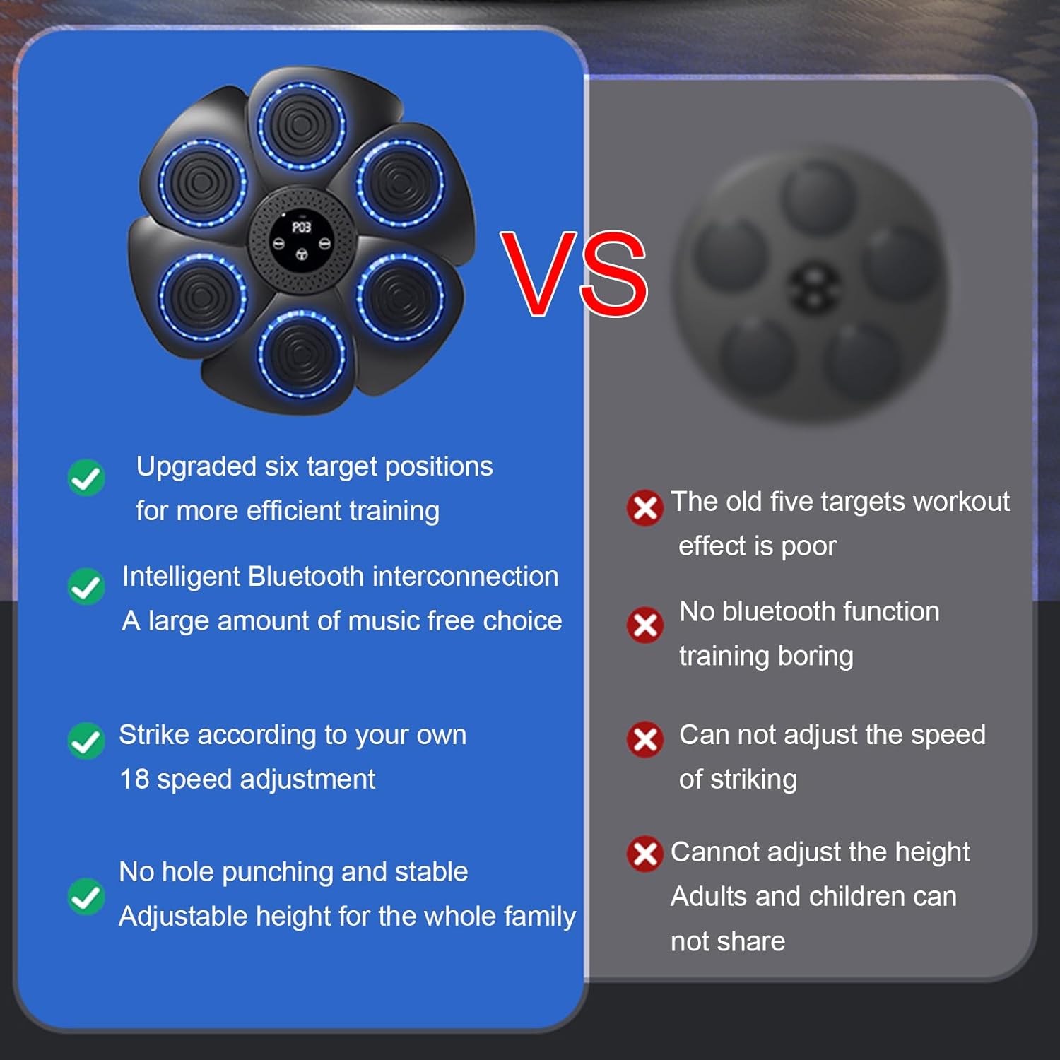 DeerRun® Smart Music Boxing Machine (Gloves and charging cable included)