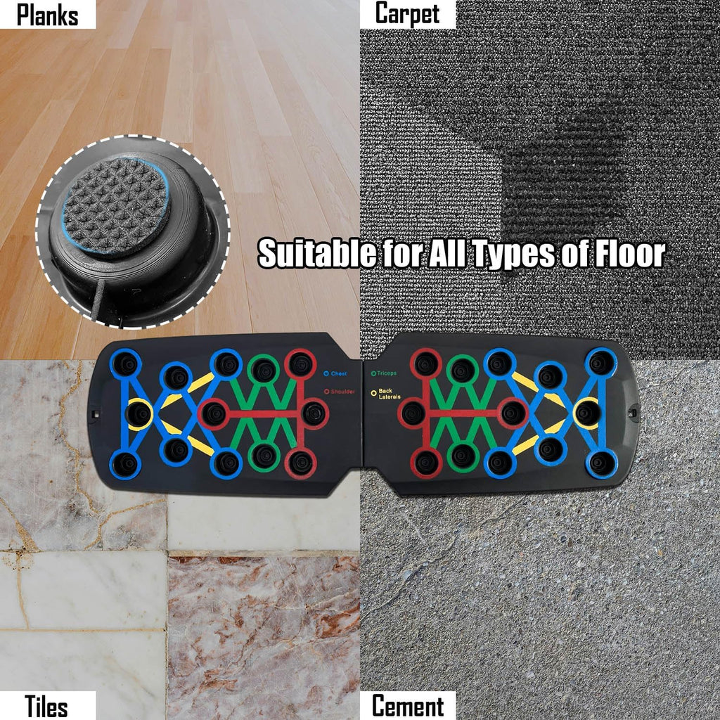 DeerRun® Multi-function Push Up board with automatic counting for Strength Training Portable Home Gym Workout Equipment