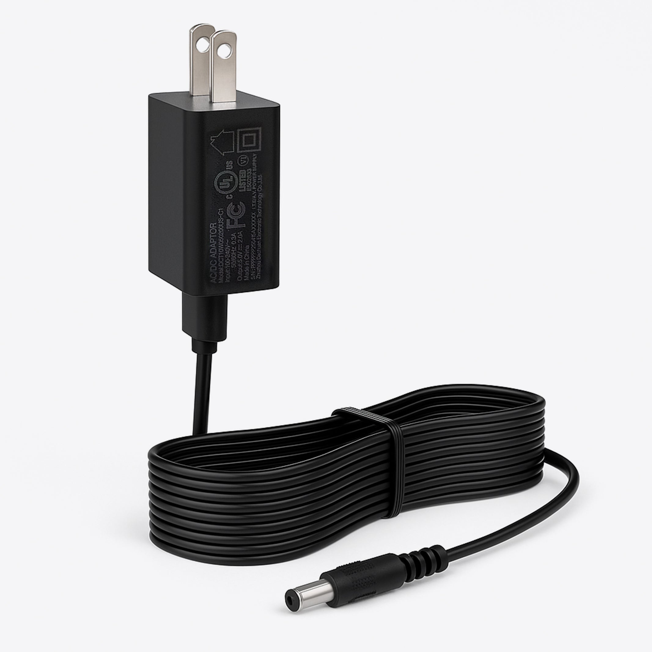 DeerRun® Bike Extension Cord, 10 ft, 5V 2A, with Adapter